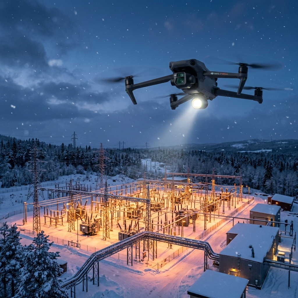 DJI Mavic 3 Thermal Night
