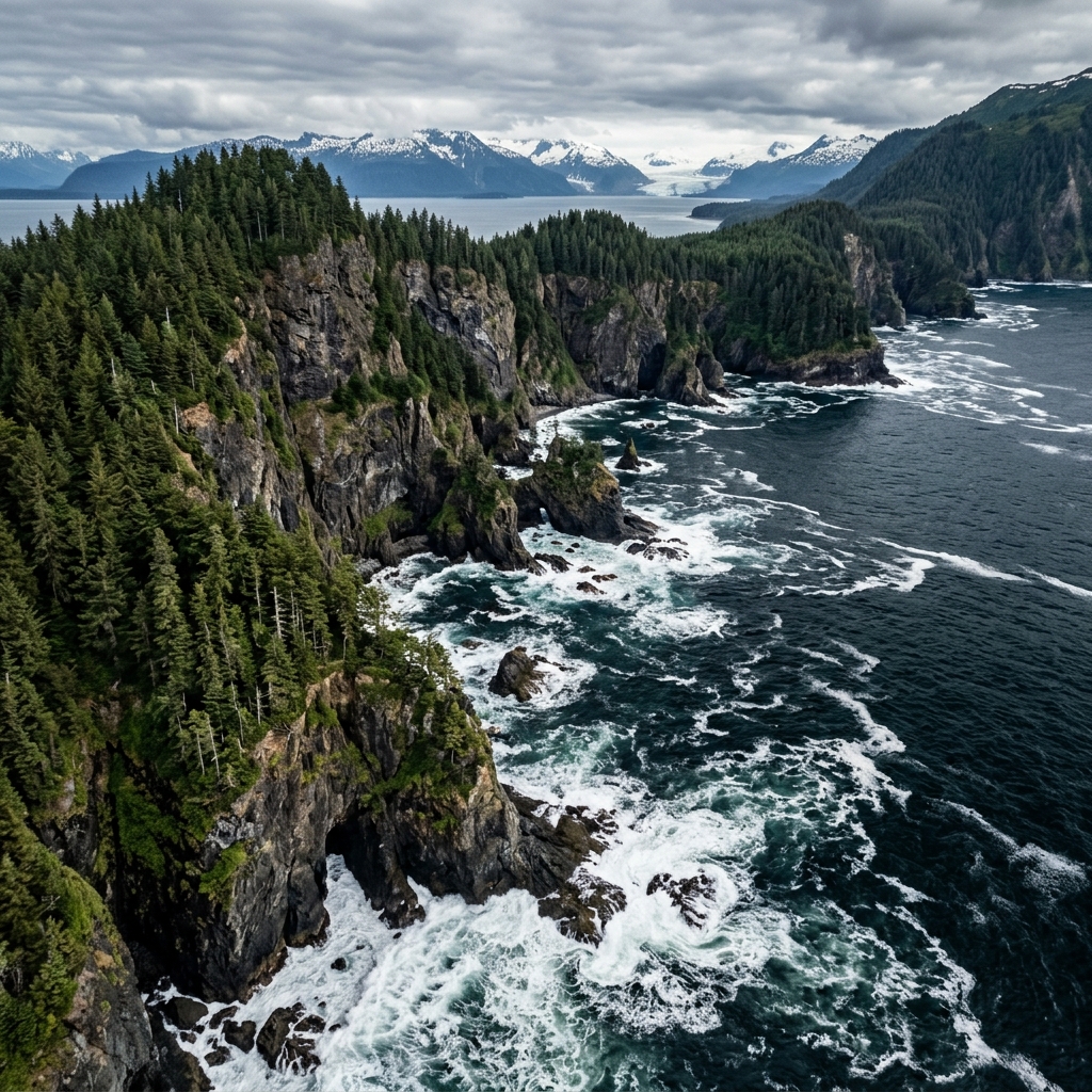 Kachemak Bay Coastal Cliffs
