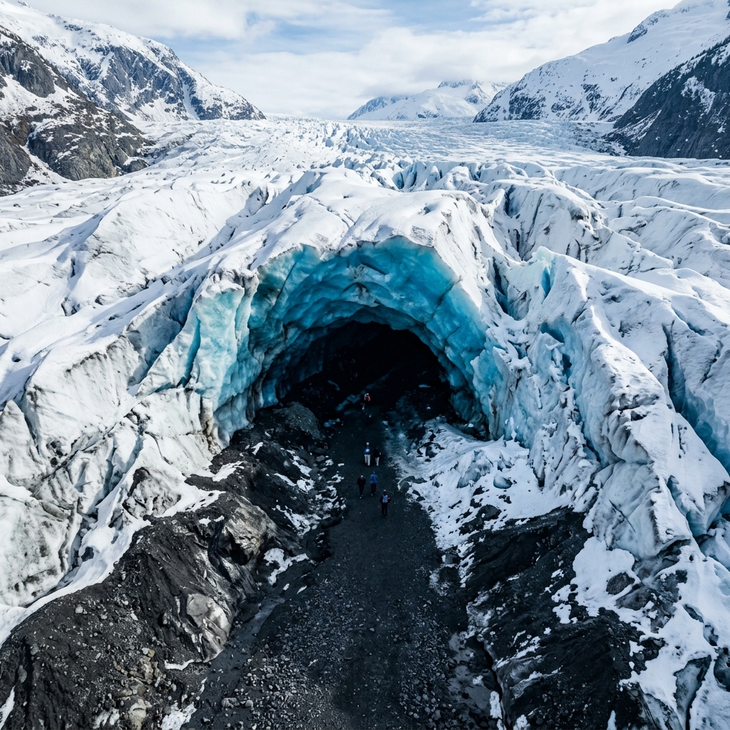 Mendenhall Glacier Cave