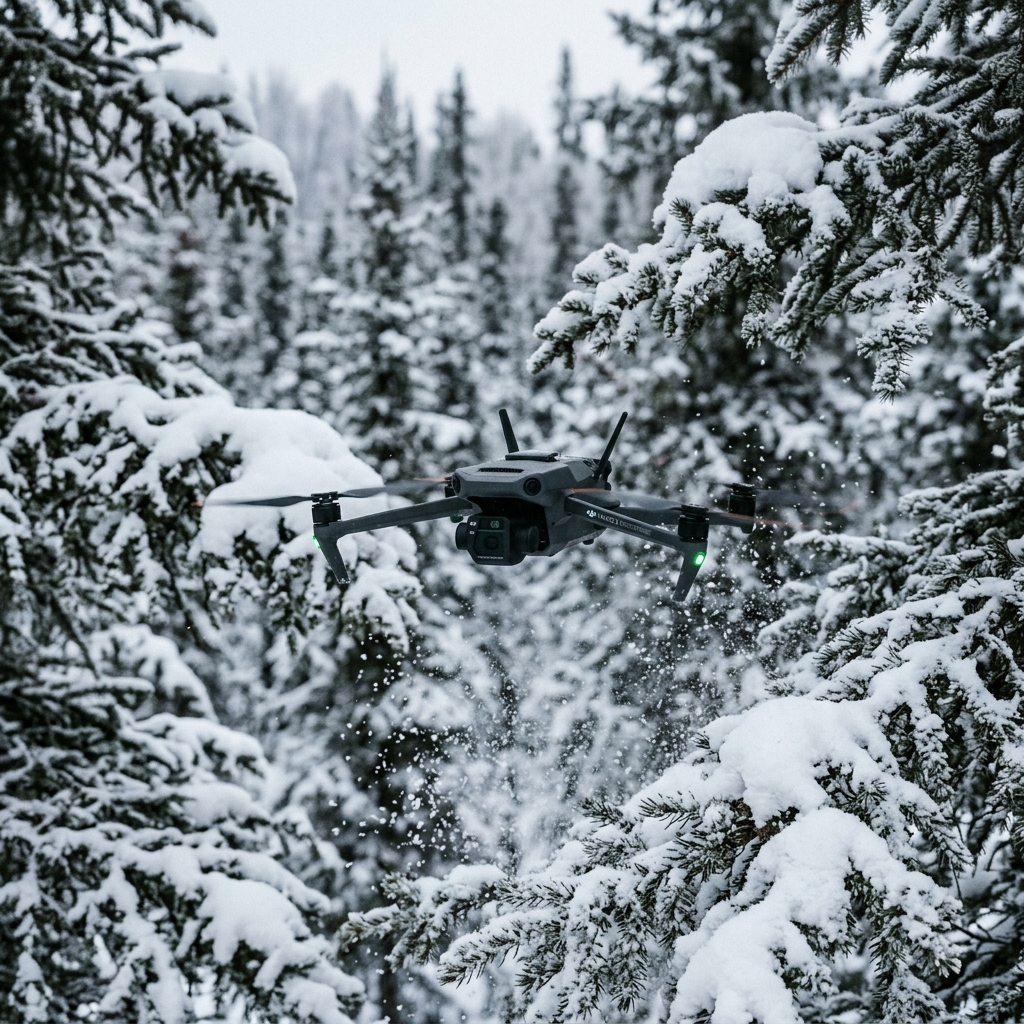 M3E Winter Forest Flight