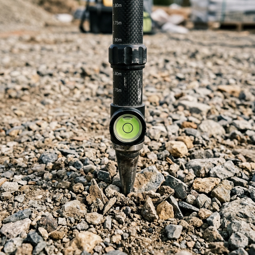 RTK GNSS GPS Rover Pole